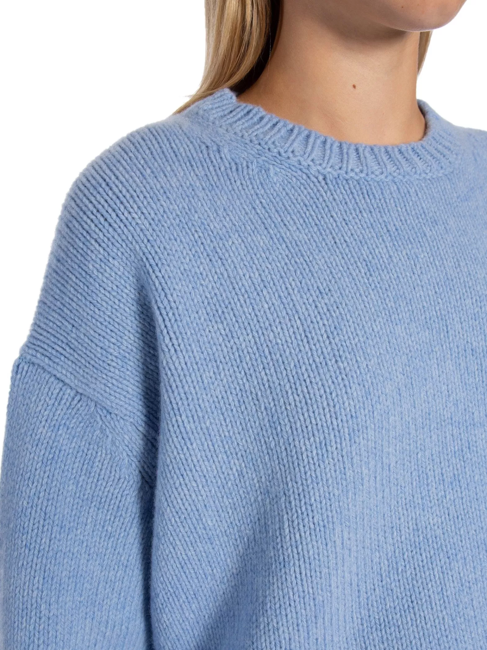 Levete Room Troja Perle Cashmere Blue^ Tröjor & Koftor