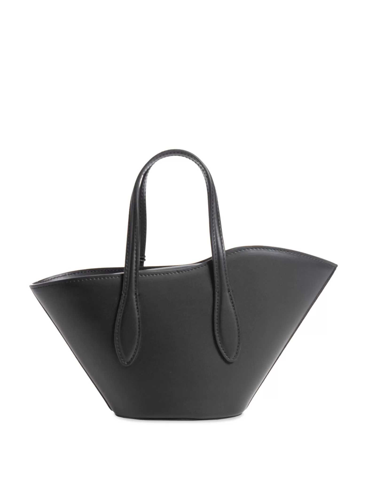 Little Liffner Vaska Open Tulip Tote Micro Black^ Handväskor