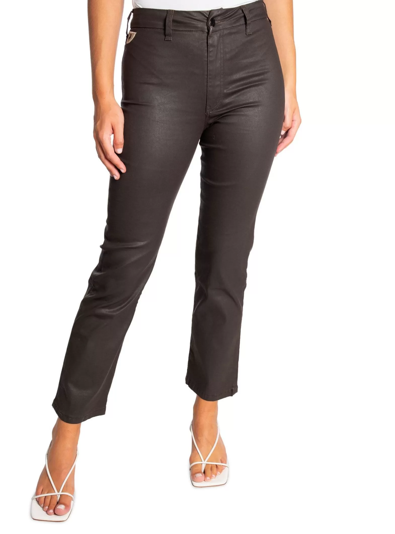 LOIS Jeans Lois Byxa Malena Clean L32 Dark Choco^ Byxor