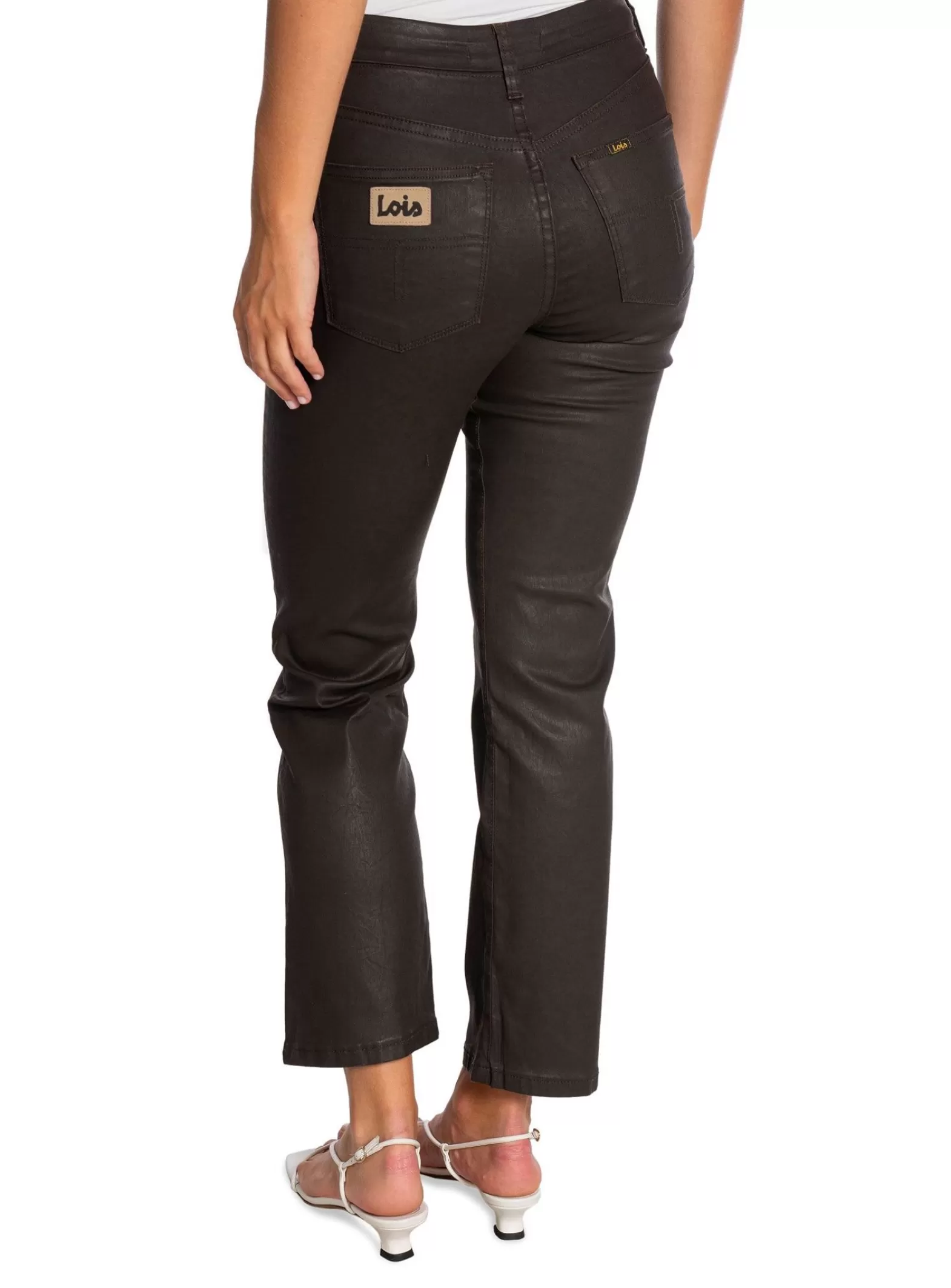 LOIS Jeans Lois Byxa Malena Clean L32 Dark Choco^ Byxor