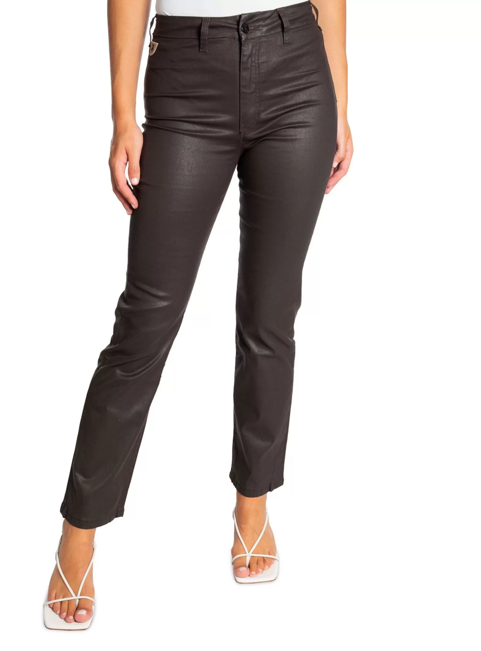 LOIS Jeans Lois Byxa Malena Clean L34 Dark Choco^ Byxor