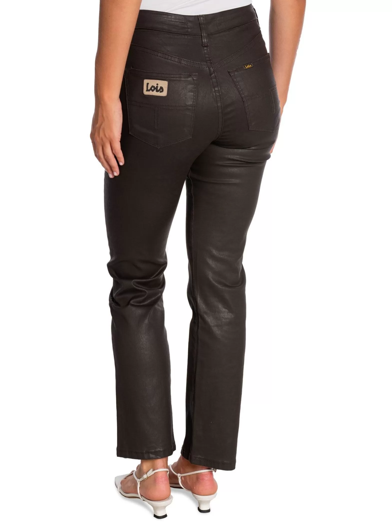 LOIS Jeans Lois Byxa Malena Clean L34 Dark Choco^ Byxor