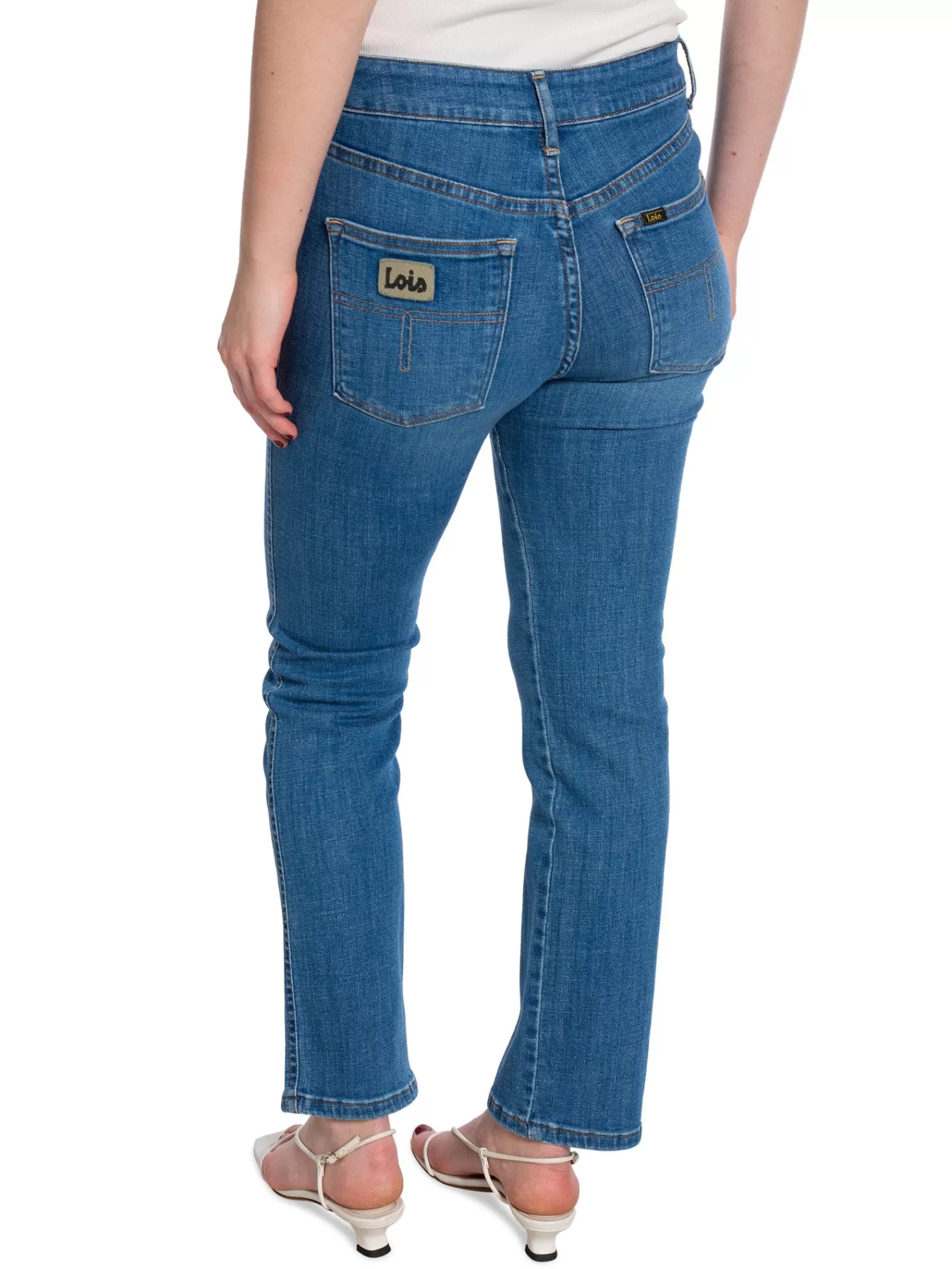 LOIS Jeans Malena F Angel Bluemarine Wash L32^ Jeans