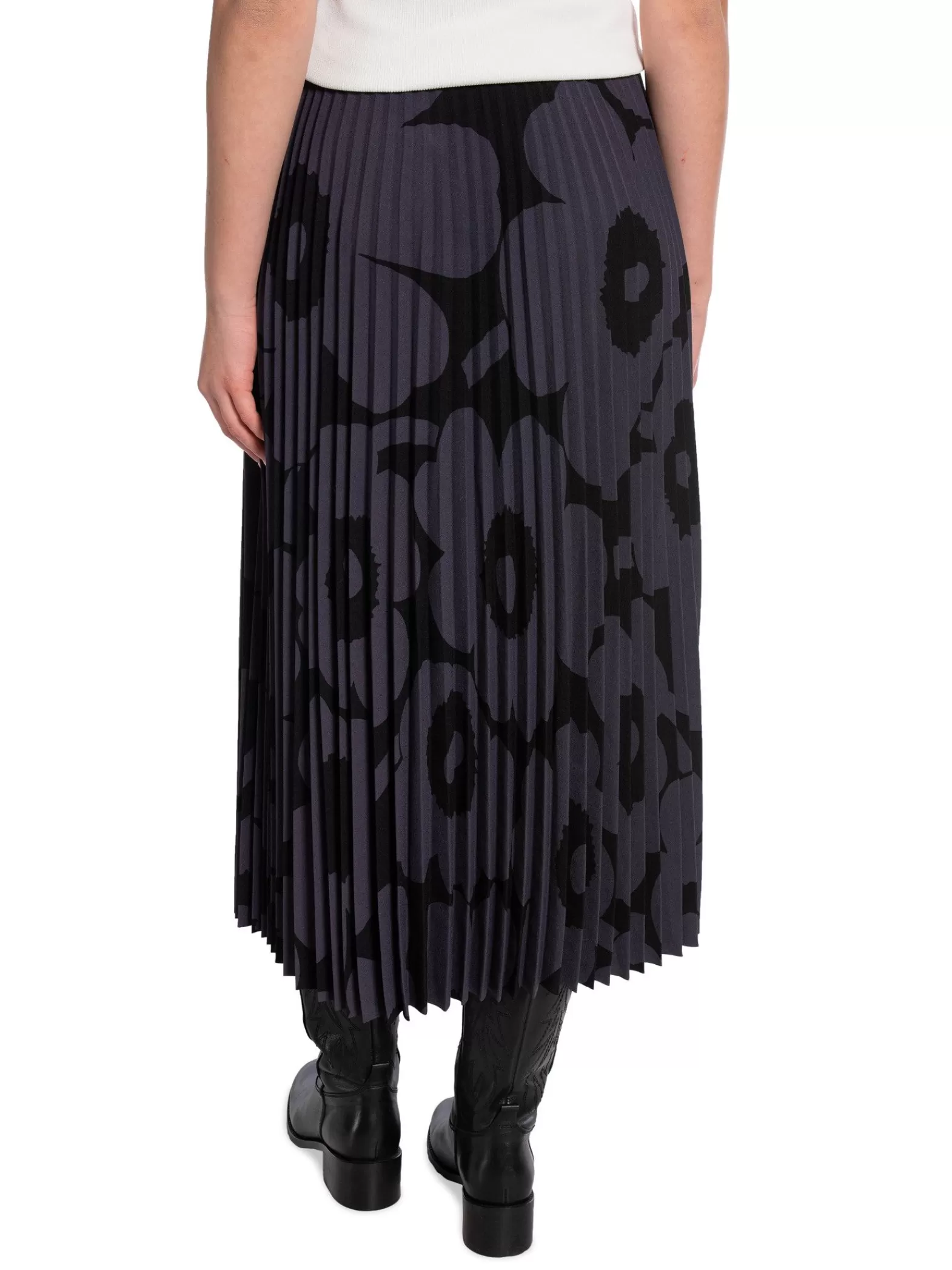 Marimekko Kjol Myy Unikko Dark Grey/Black^ Kjolar