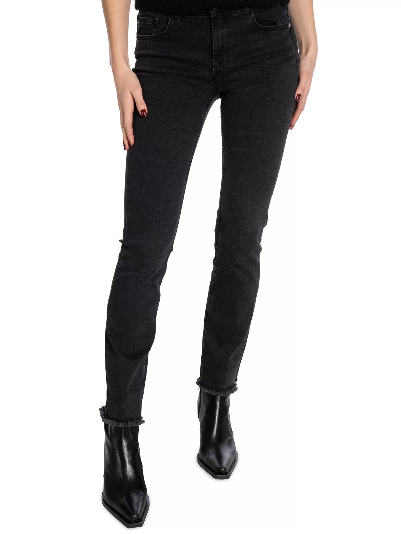 Mos Mosh Jeans Ashley Imera Black Ankle^ Jeans