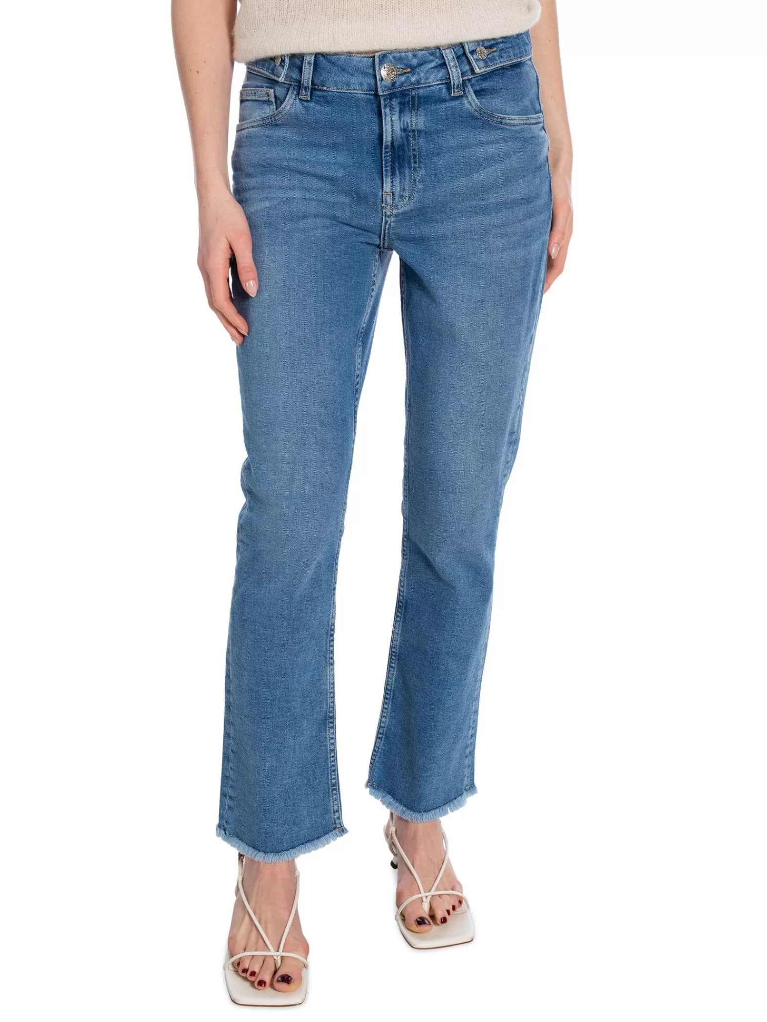 Mos Mosh Jeans Ashley Mateos Twist Blue^ Jeans