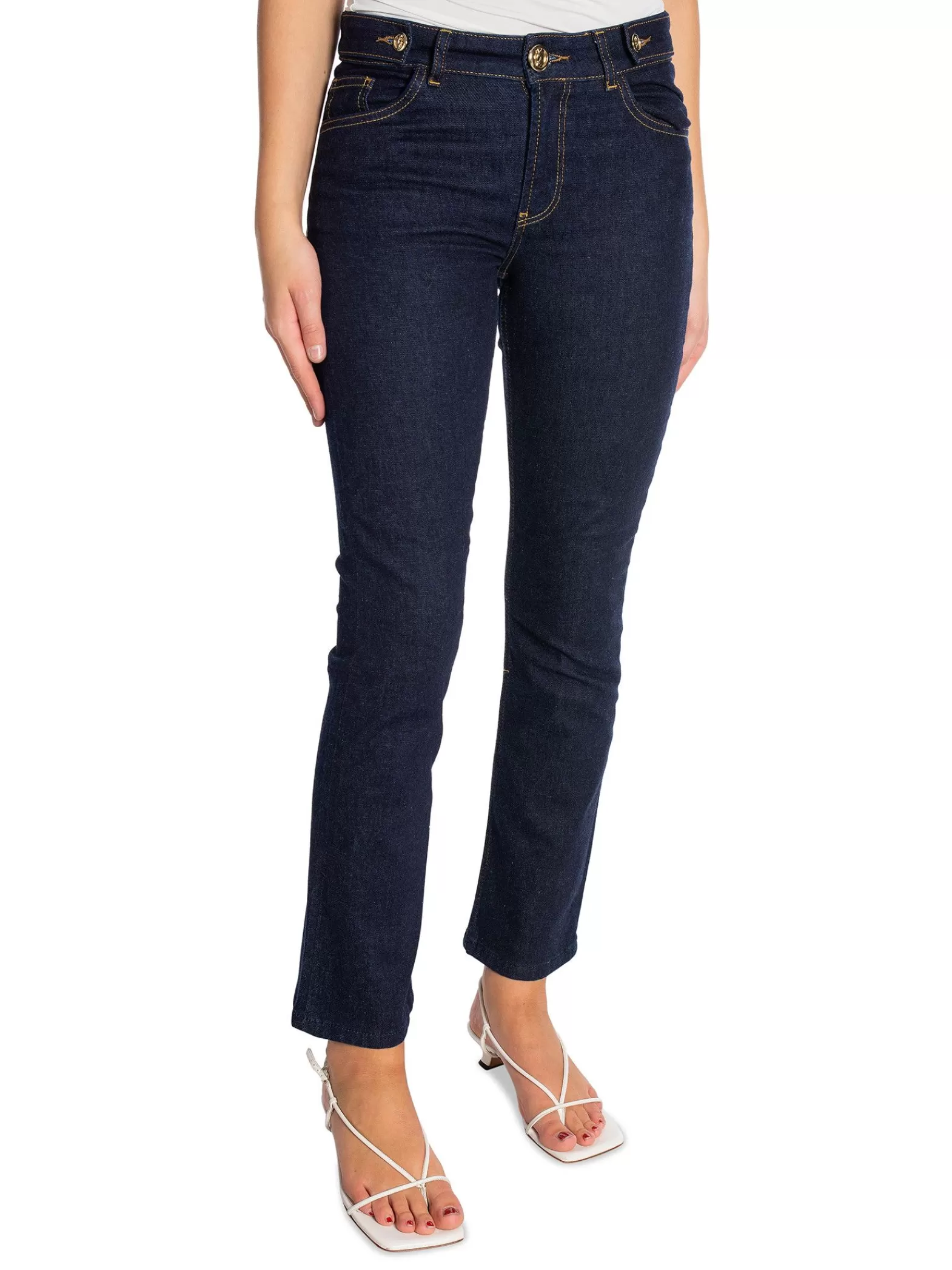 Mos Mosh Jeans Ashley Twist Nola Dark Blue Ankle^ Jeans