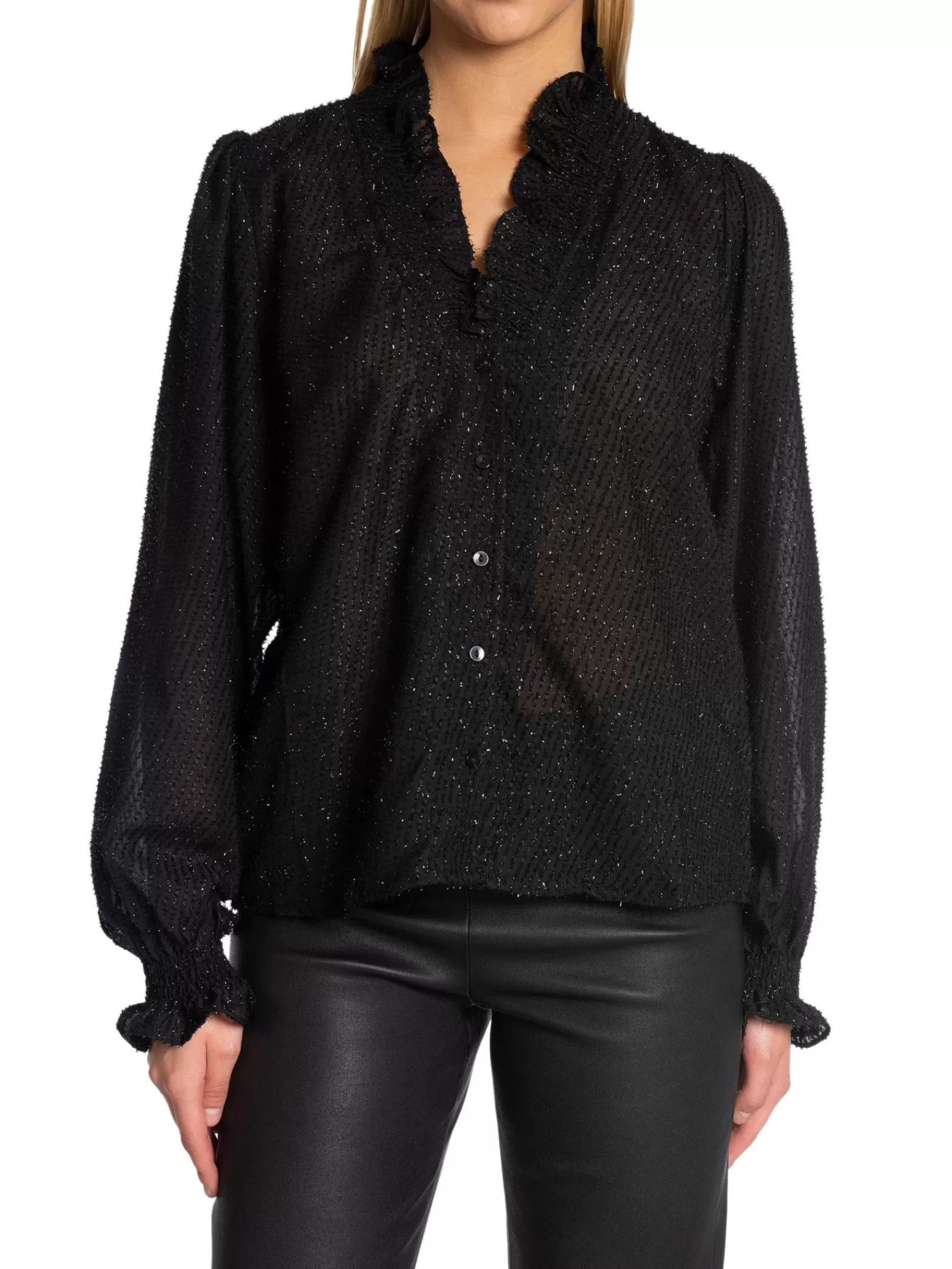 Neo Noir Blus Brielle Glitter Black^ Blusar