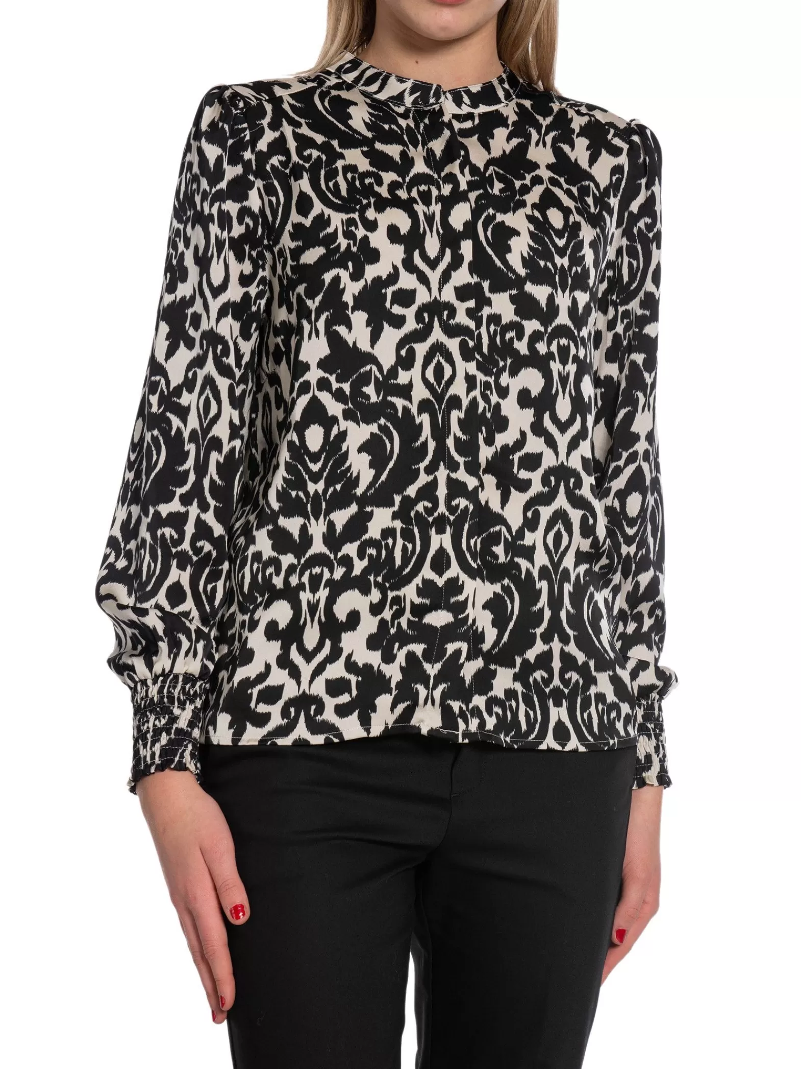 Neo Noir Blus Kala Flowerblack^ Blusar