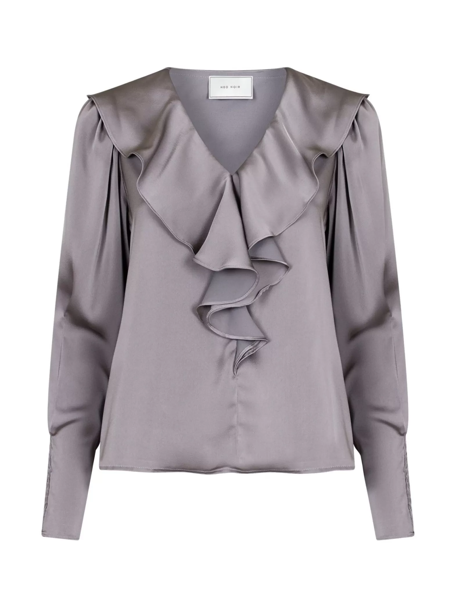 Neo Noir Blus Sandie Sateen Grey^ Blusar