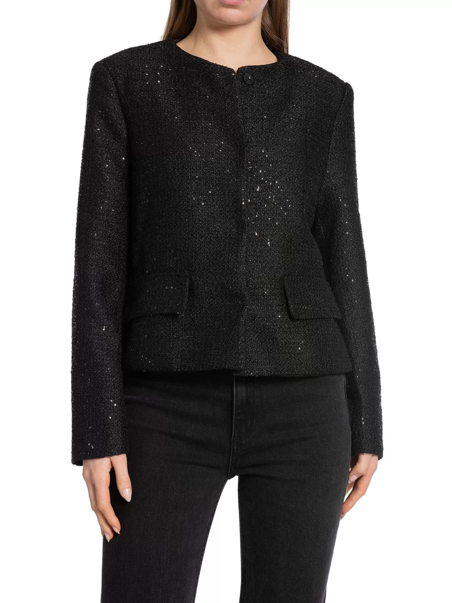 Neo Noir Jacka Helina Sequins Black^ Jackor & Kappor