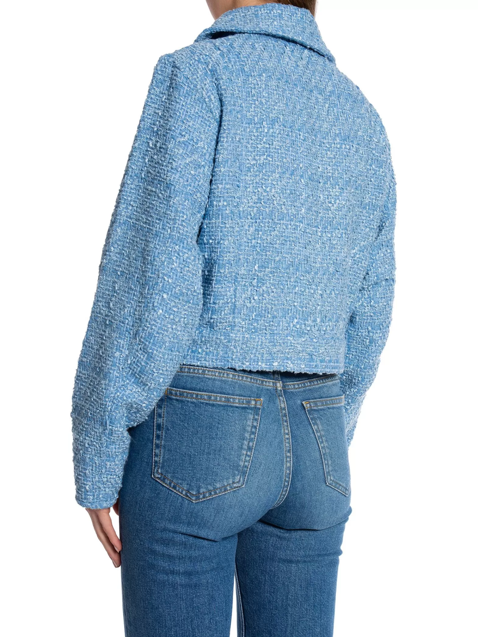 Neo Noir Jacka Sherry Boucle Light Blue^ Jackor & Kappor