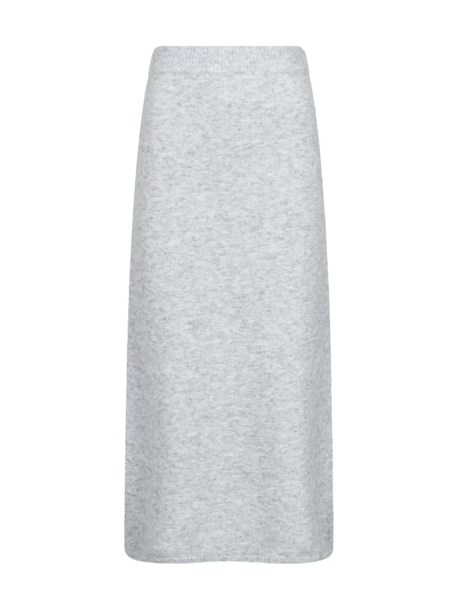 Neo Noir Kjol Ashanti Knit Skirt Light Grey Malange^ Kjolar