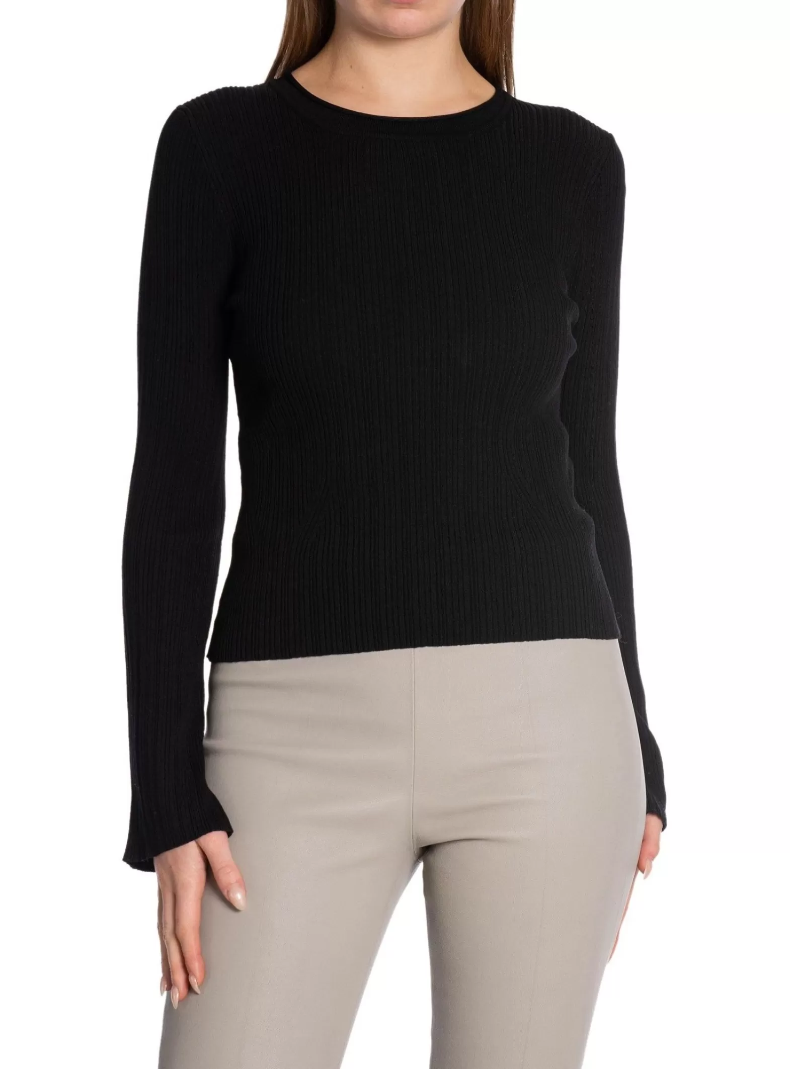 Neo Noir Topp Selina Knit Black^ Toppar