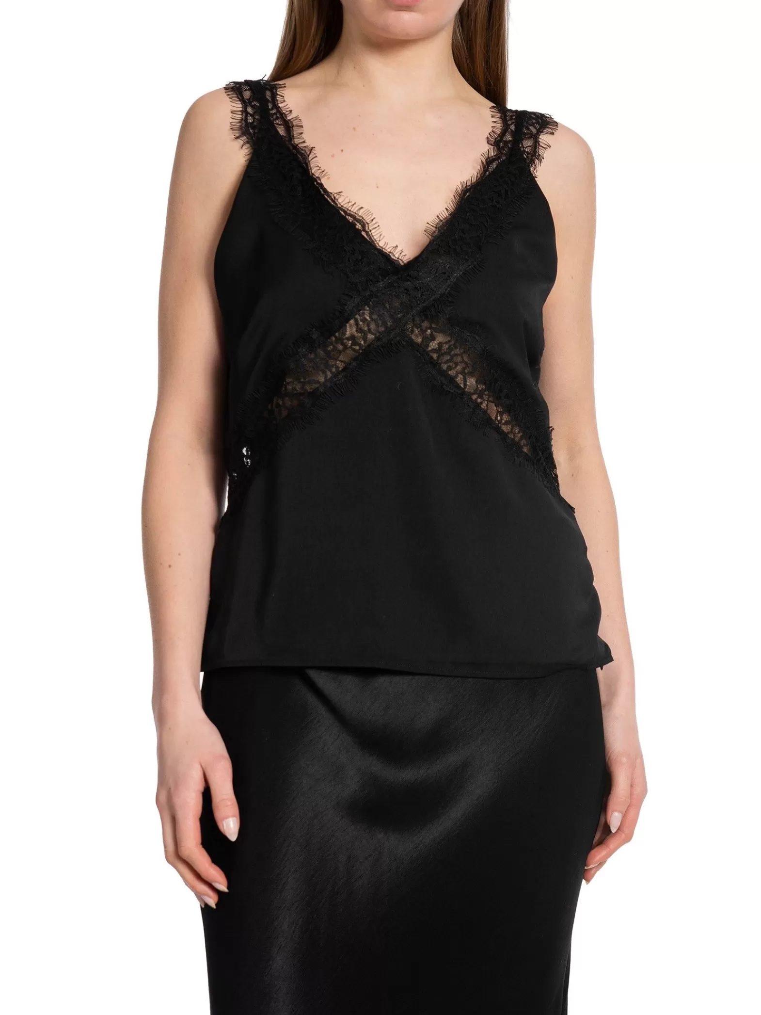 Neo Noir Topp Vixen Lace Black^ Toppar