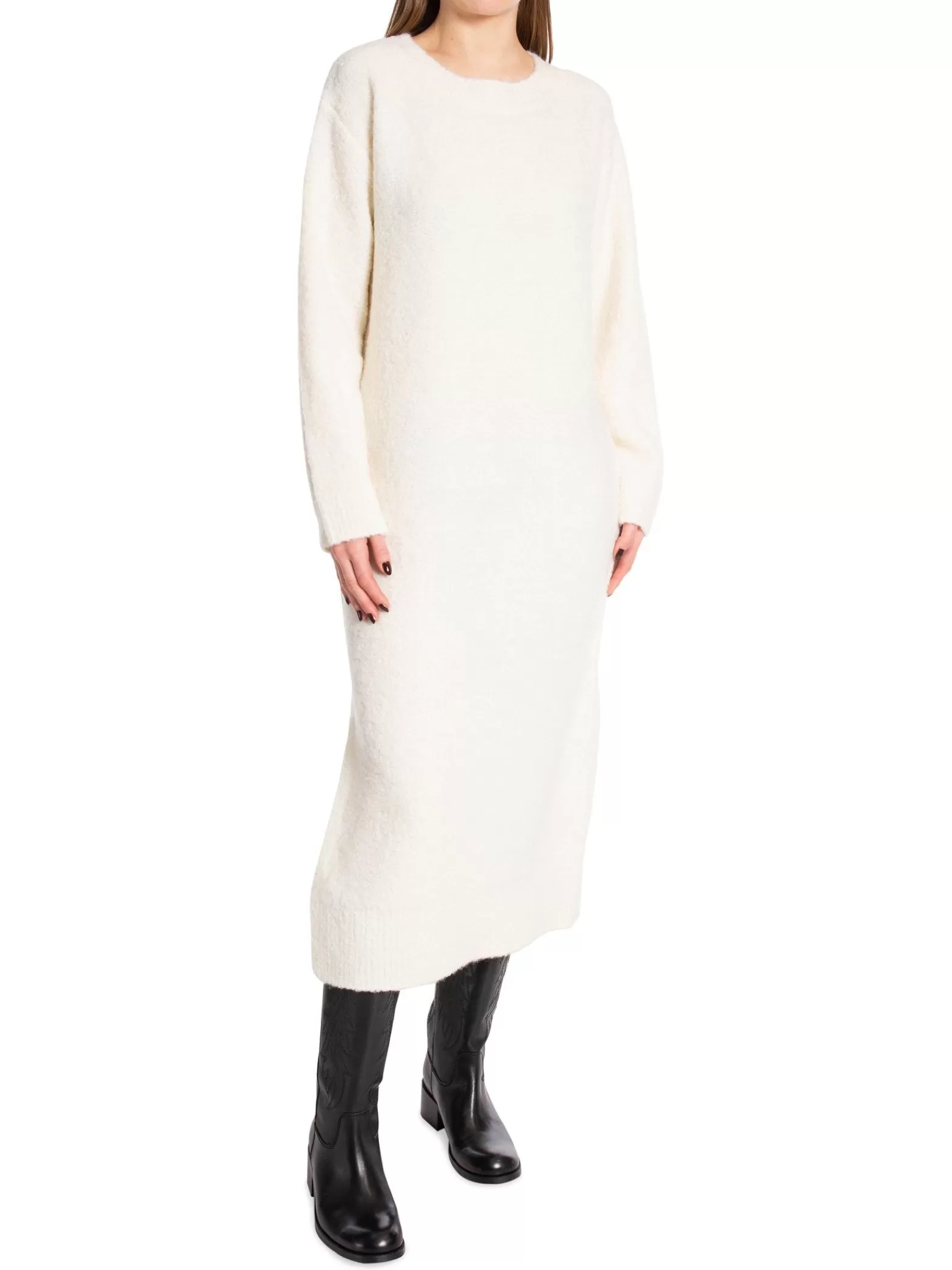 NORR Klanning Vica Knit Off White^ Klänningar