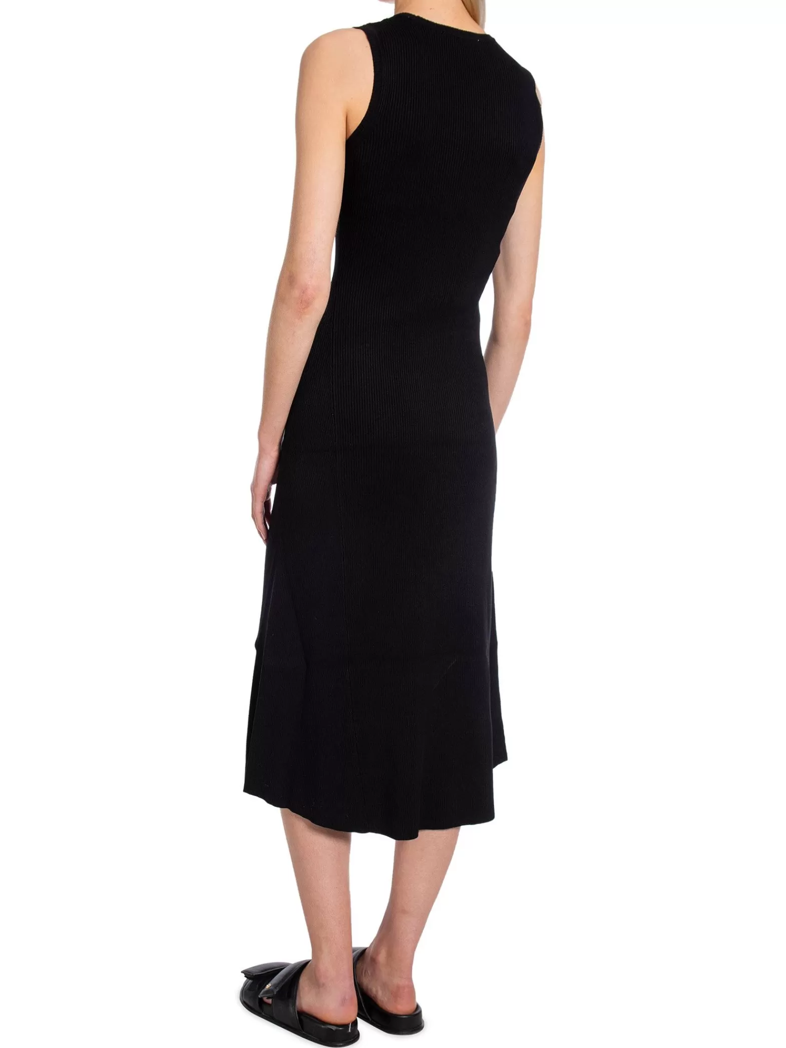 Selected Femme Klanning Solina Sl Long Knit Black^ Klänningar