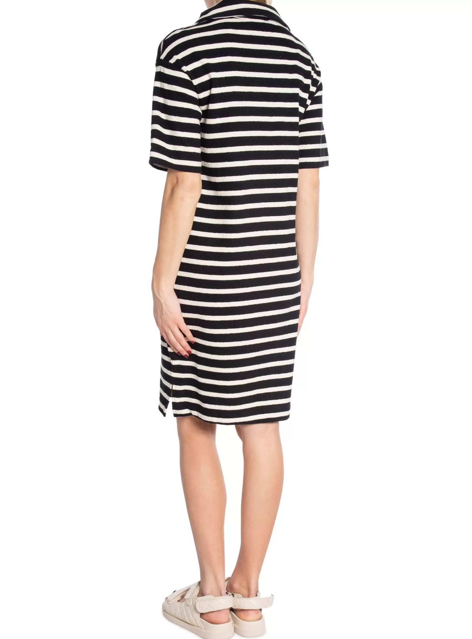 Selected Femme Klanning Tala Stripes Black^ Klänningar