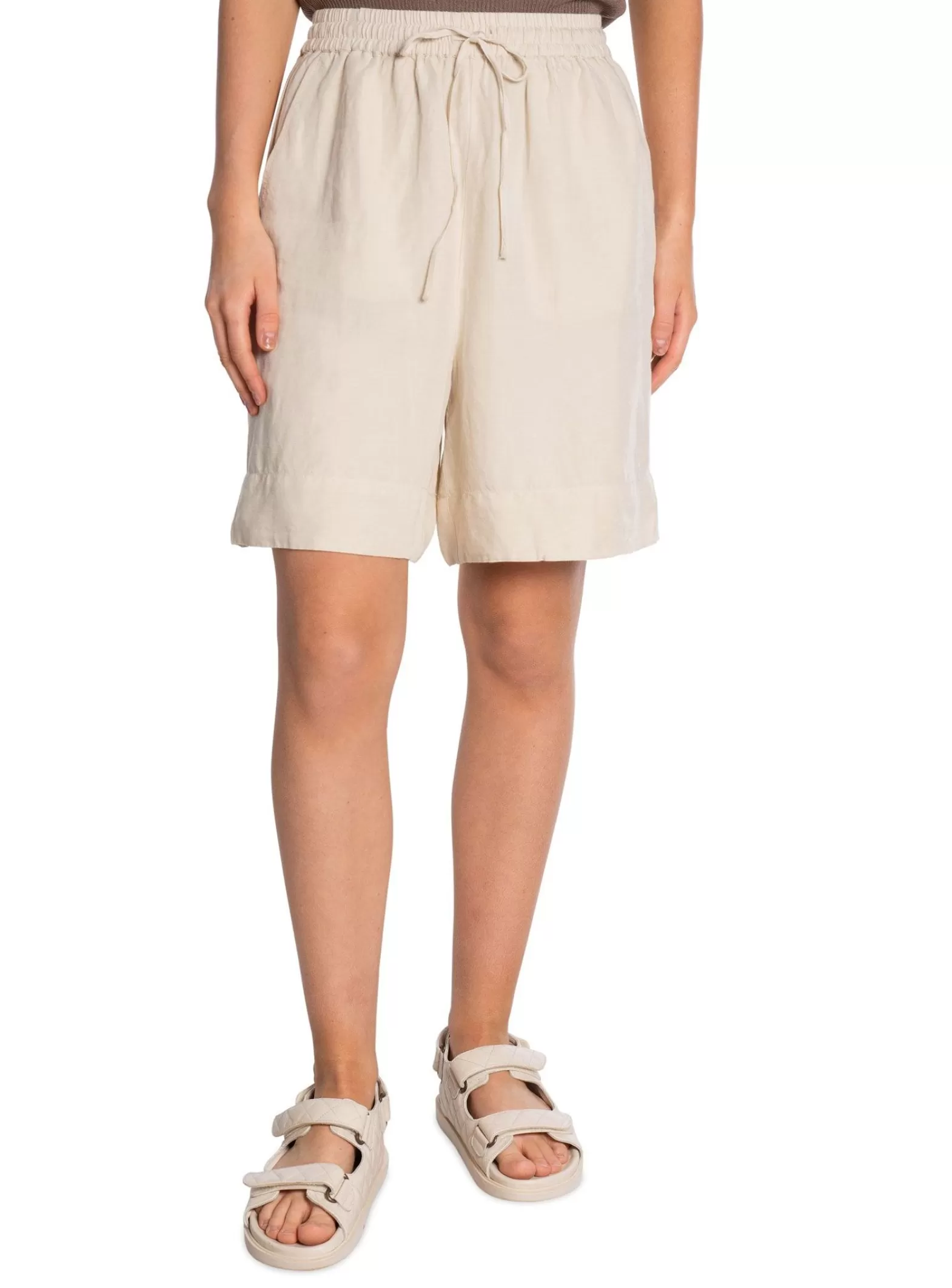 Selected Femme Shorts Lena Hw Natural^ Shorts