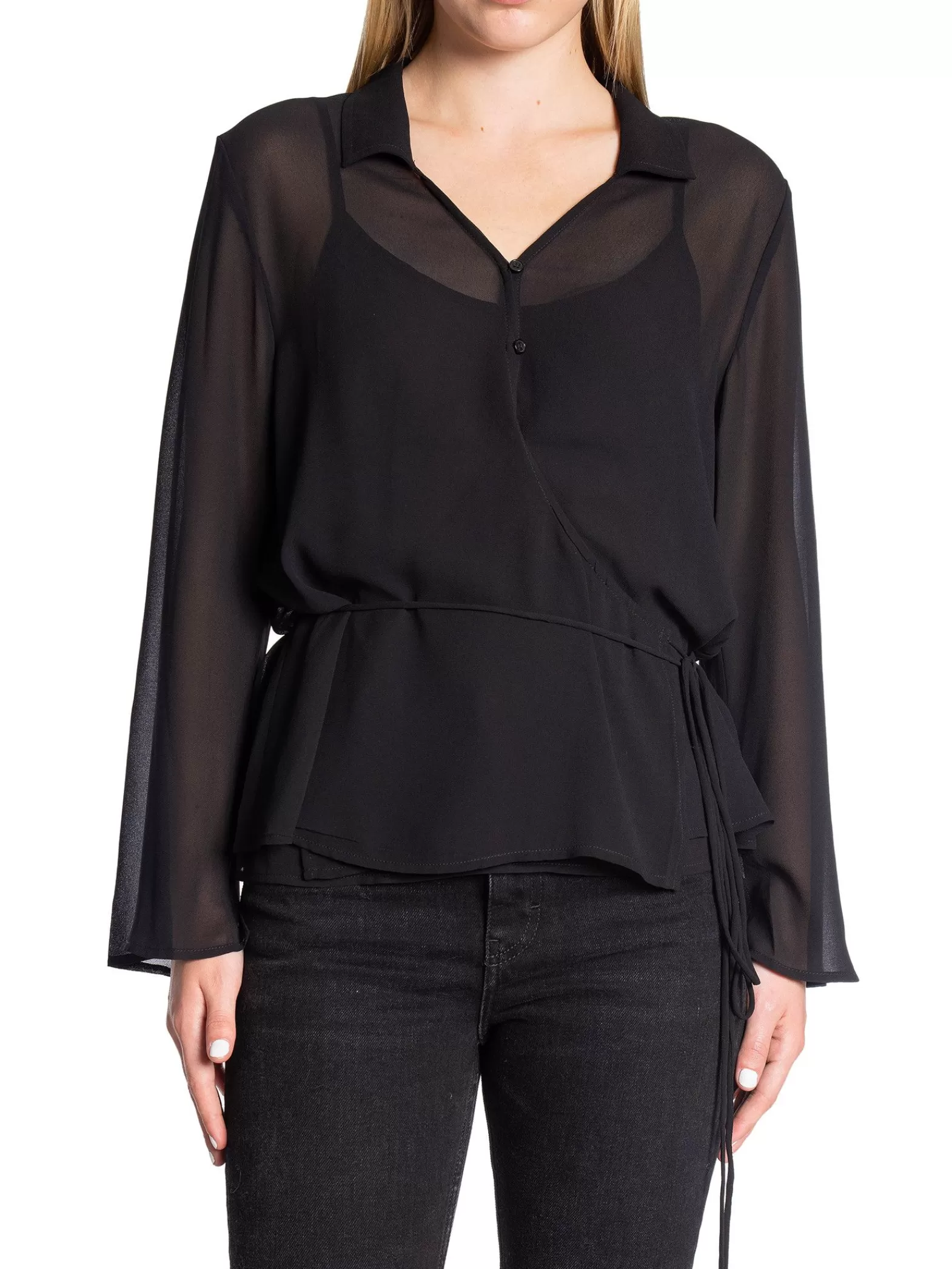 Soft Rebels Blus Ilana Black^ Blusar