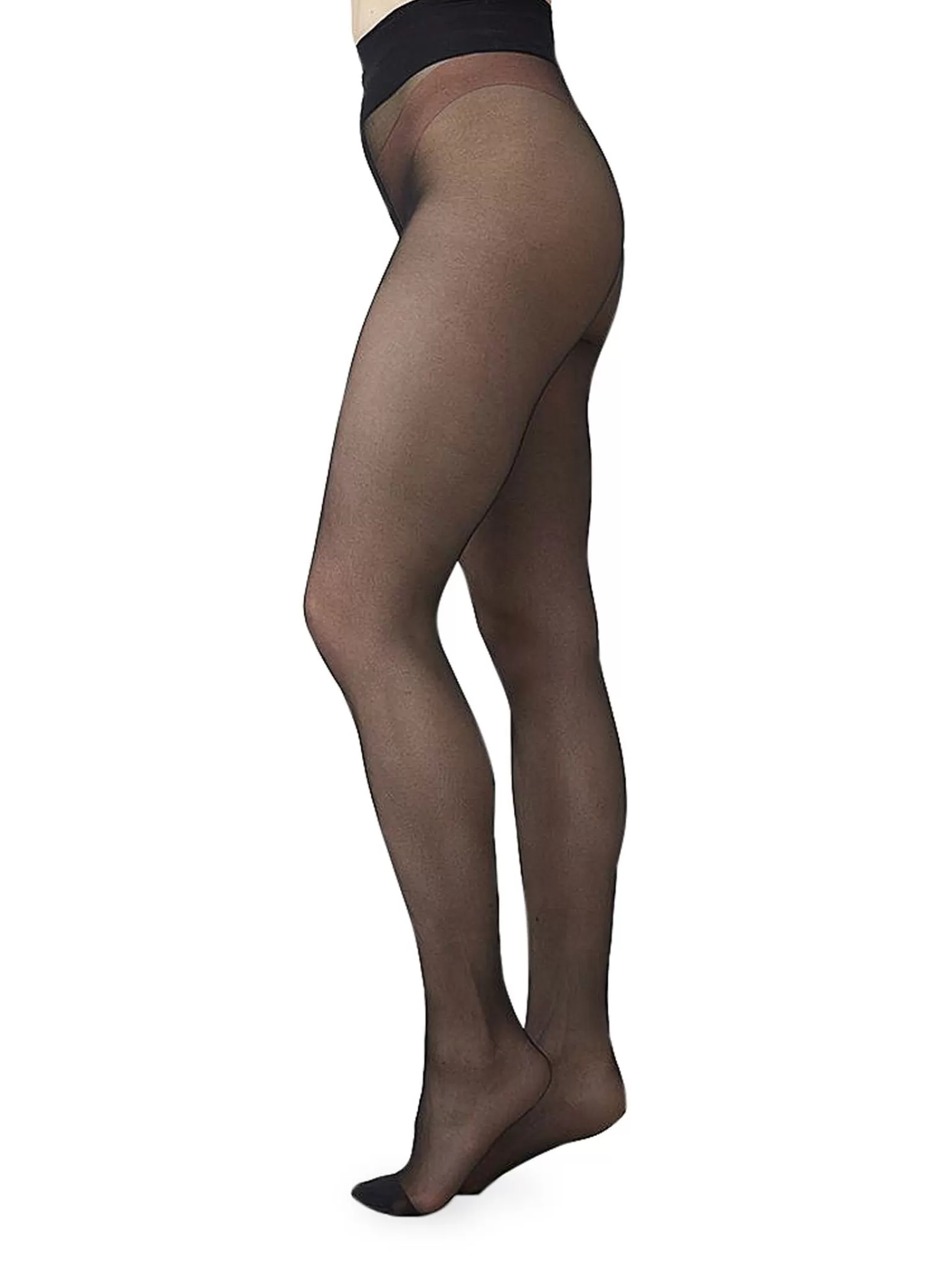 Swedish Stockings Strumpbyxa Malva Ladder Resistant Tights Black^ Underkläder