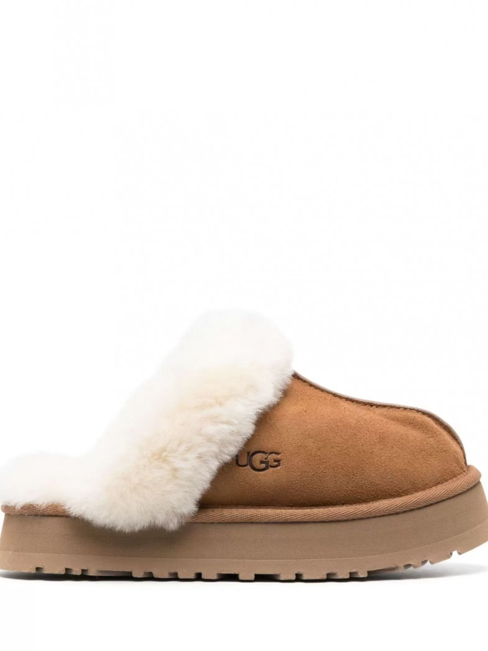 Ugg Toffla Disquette Chestnut^ Tofflor