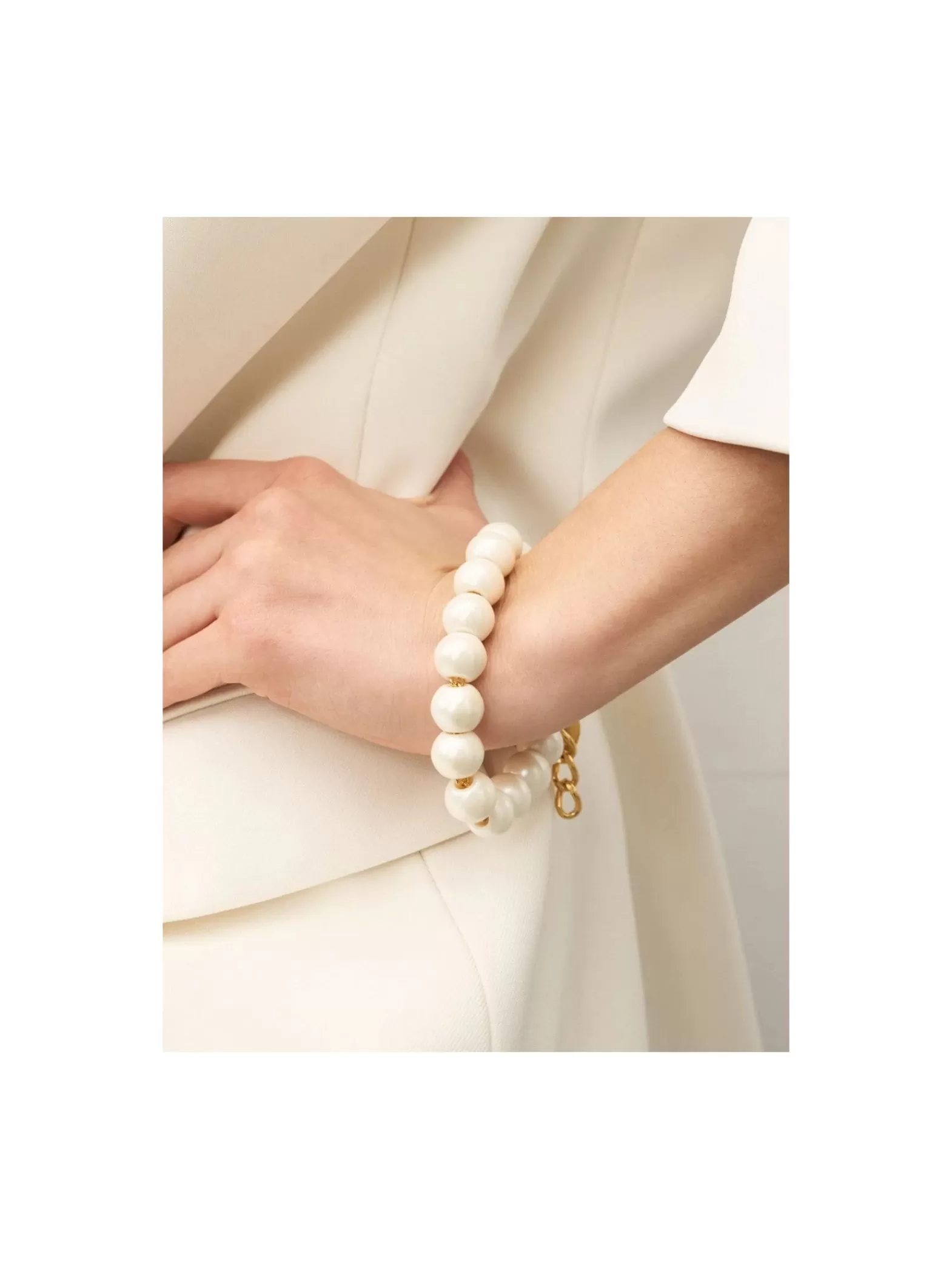 Vanessa Baroni Armband Mini Beads Pearl^ Smycken