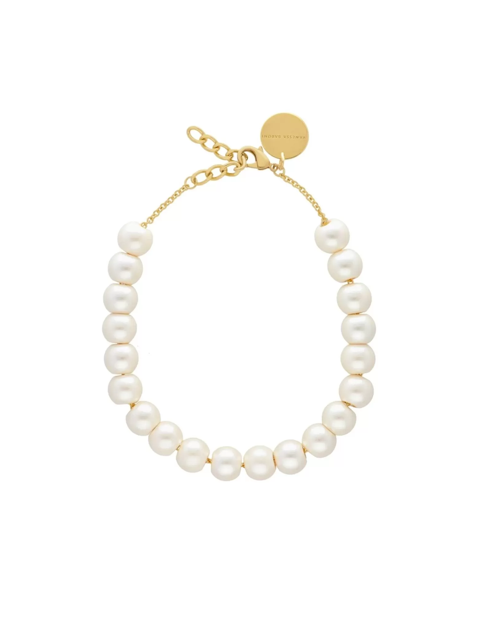 Vanessa Baroni Halsband Small Beads Short Pearl^ Smycken